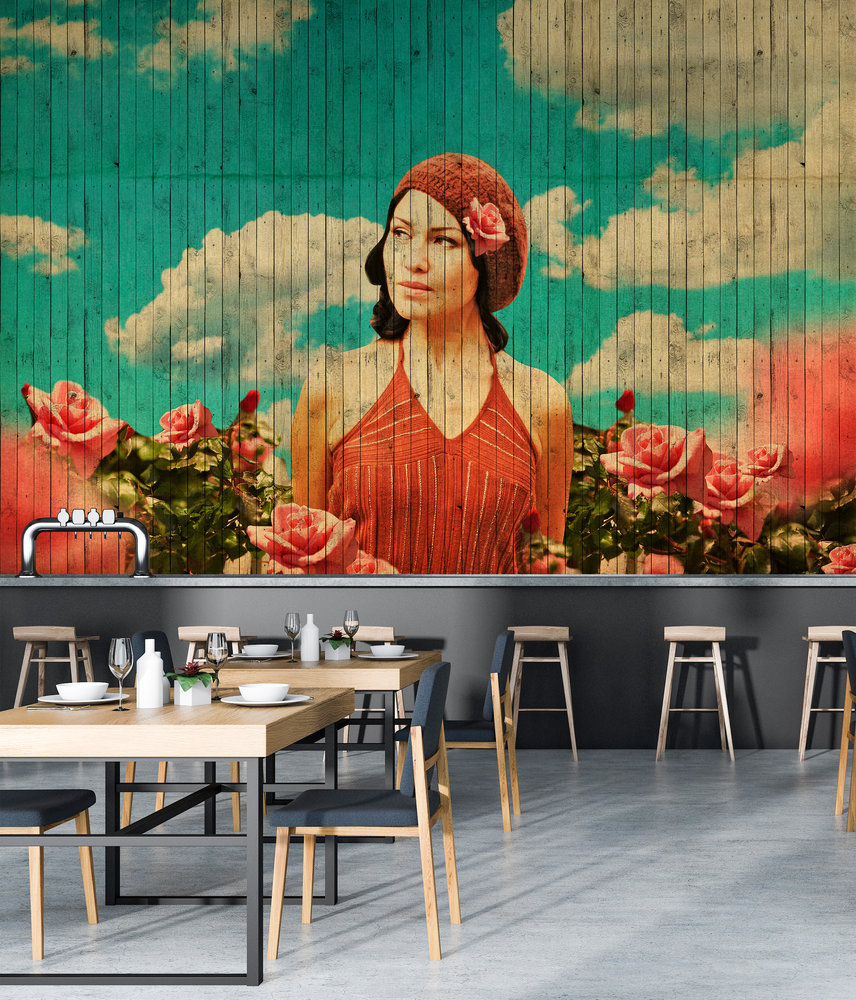 Papier peint panoramique Vintage Havana 2 - Référence DD113982 - Intissé 200g/m2 - Standard 400 x 270