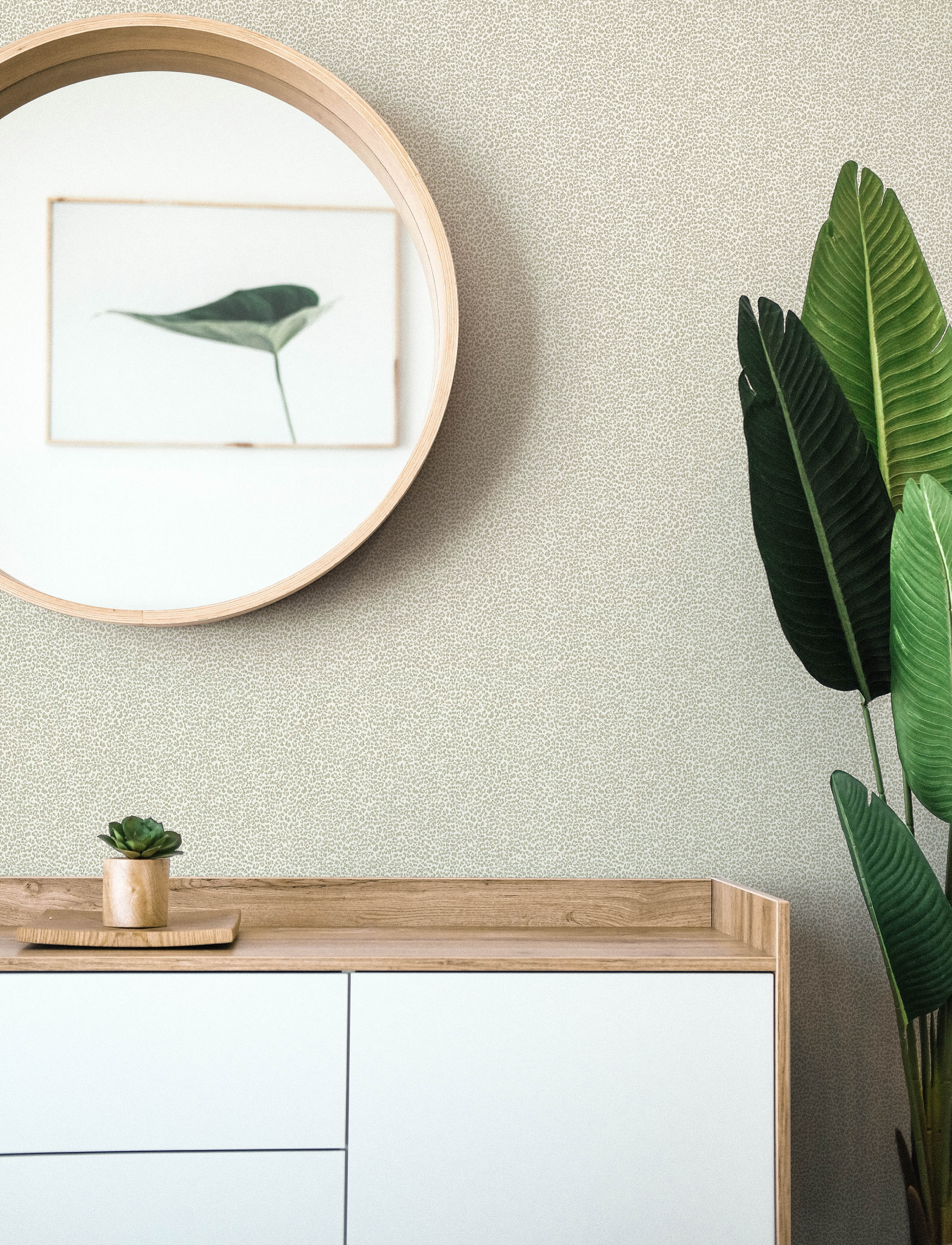 Papier peint Léopard Mosaïque Soul doré - Harmony de Lutèce AMB2| Réf. LTC-FD27266