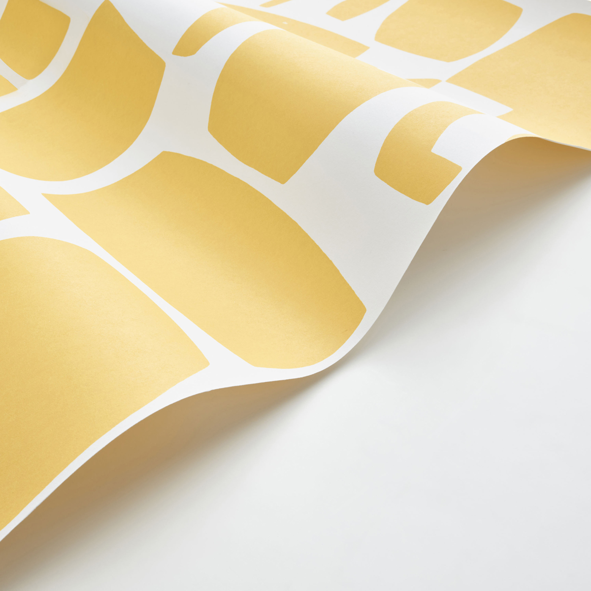 Papier peint Forme Géométrique Module jaune - Milano Sixties de Casadéco AMB2| Réf. MISI89382442