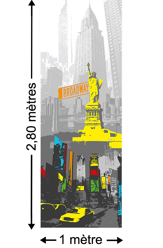 New York - Papier peint lé unique