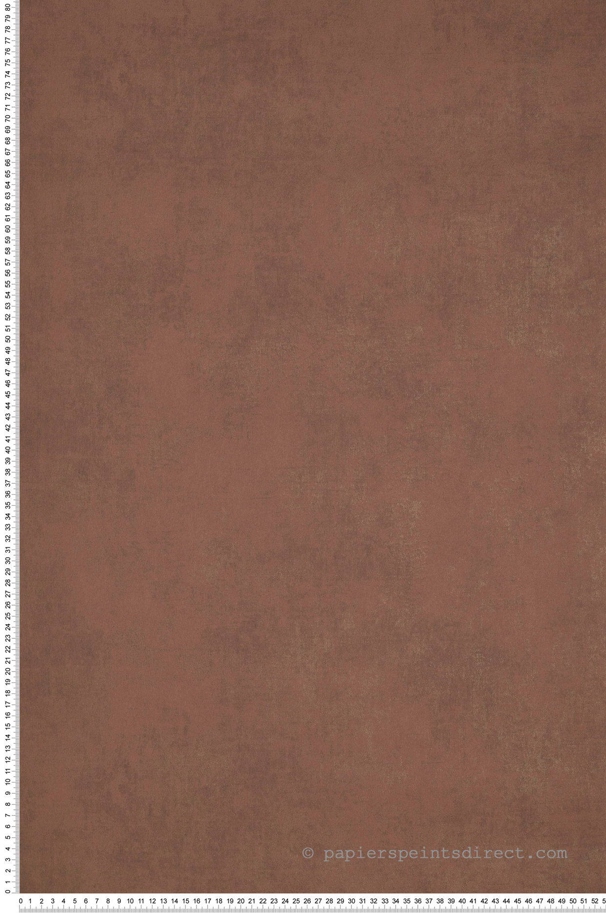 Papier peint Faux uni irisé terracotta - Montsegur de Casadéco | Réf. MTSE80833321