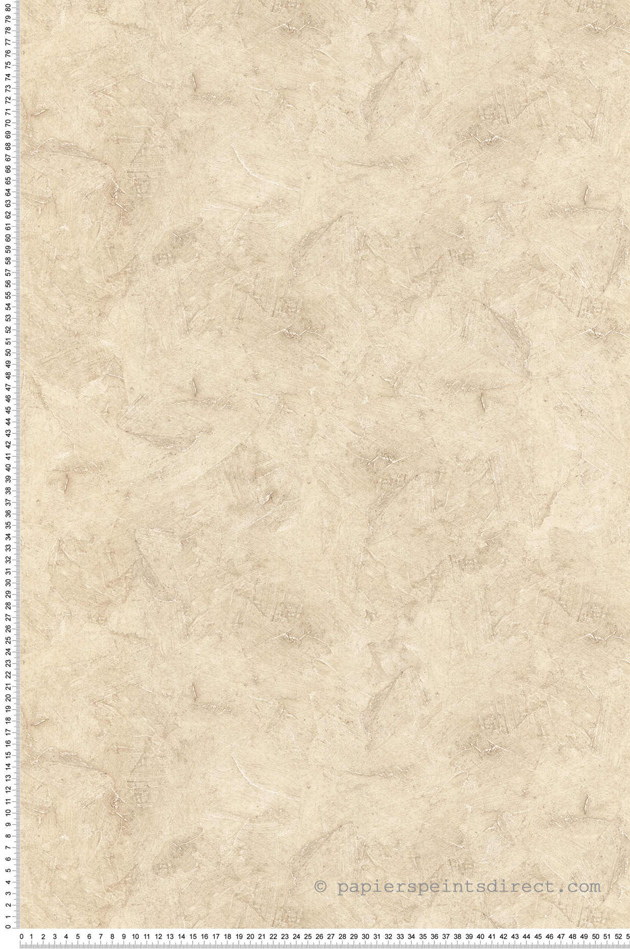 Papier peint Tadelakt marbré beige - Style Cuisine 3 de Lutèce | Réf. LTC-KT15510