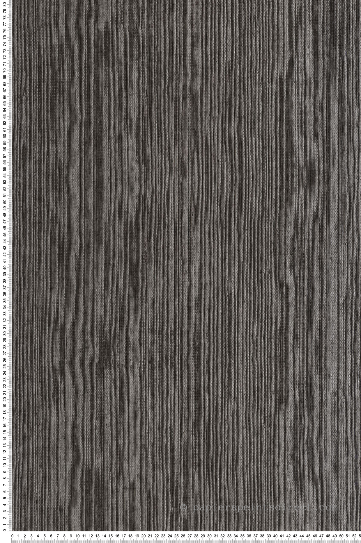 Papier peint Sisal Fibre gris intense - Matières de Casélio | Réf. MMT106019000