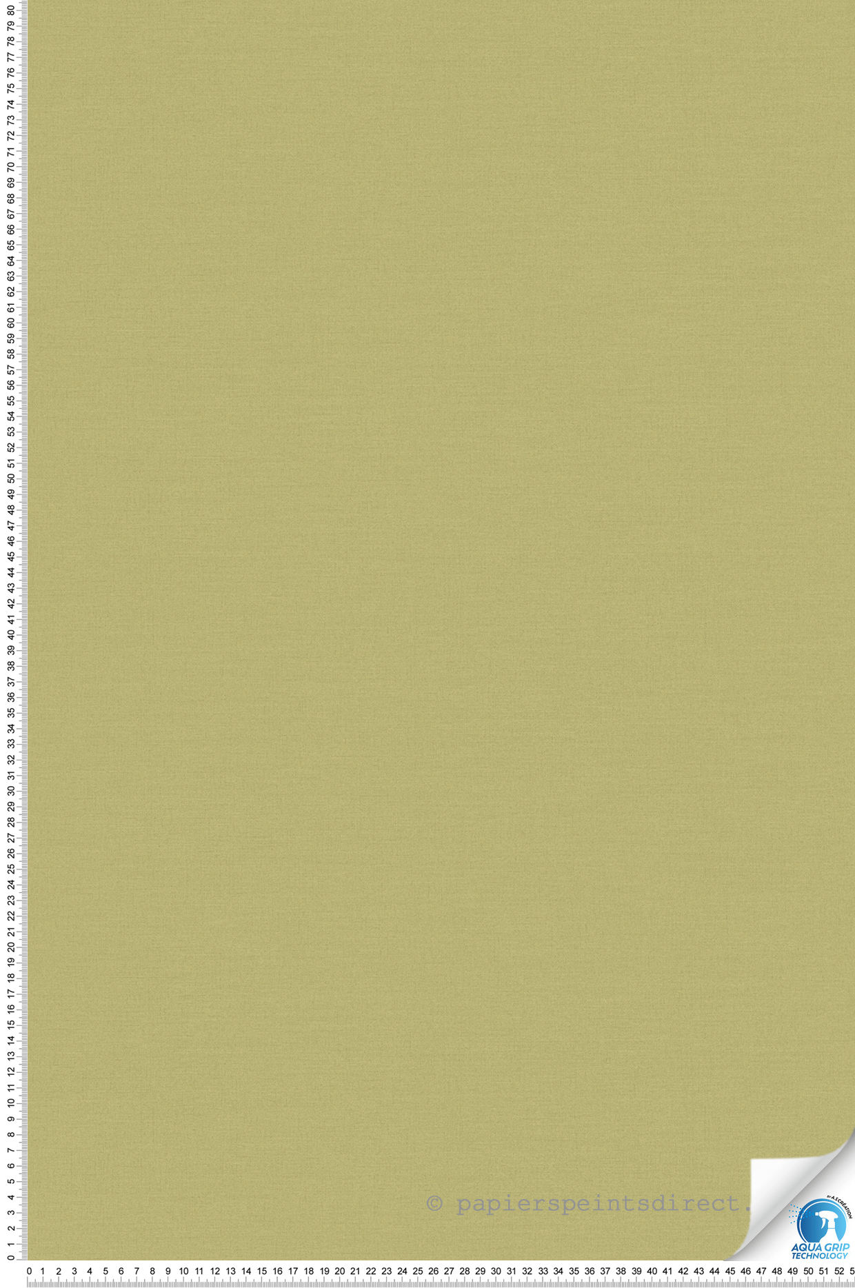 Papier peint préencollé Uni Around vert pistache - Designdrop d'A.S. Création | Réf. AS-784993