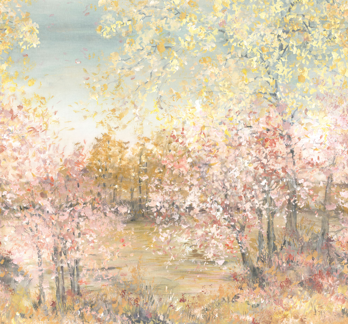 Papier peint panoramique Artistic Garden M rose blush 300x280 - Wonderwalls de Casadéco | Réf. WDWS88954208