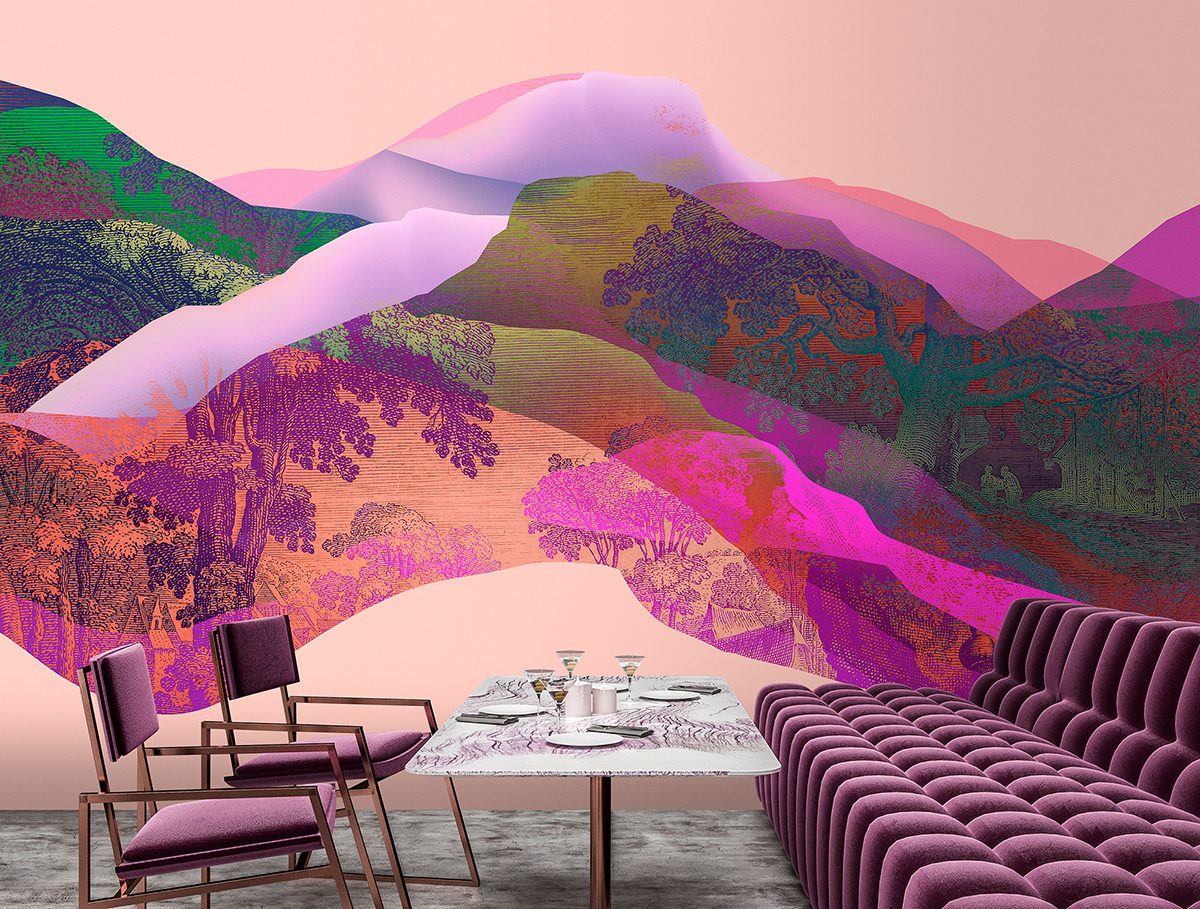 Papier peint panoramique Walls by Patel 3 - Référence DD121796 - Intissé 200g/m2 - 400 x 270 cm