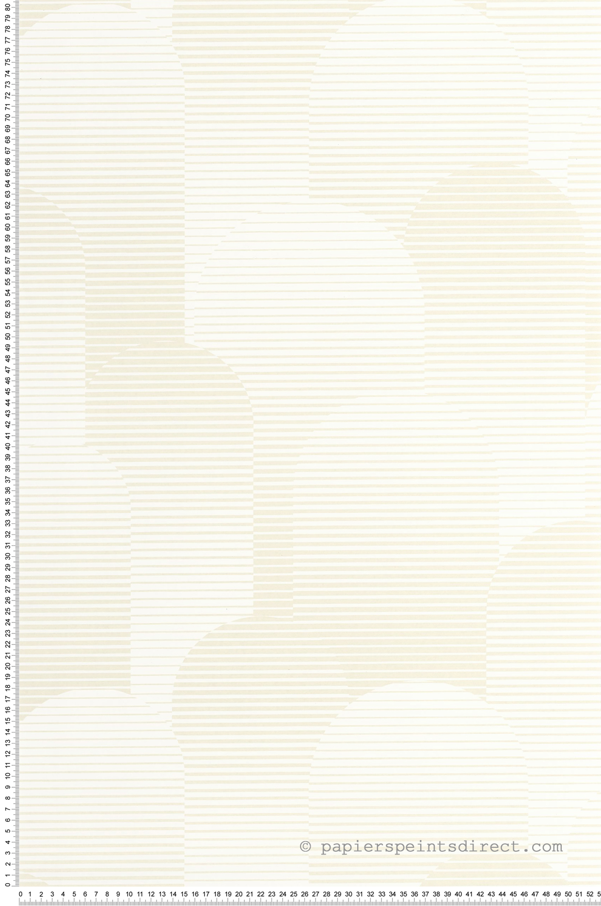 Papier peint Effet 3D Arcea beige - Blue Shades de Casélio | Réf. BLS107511000