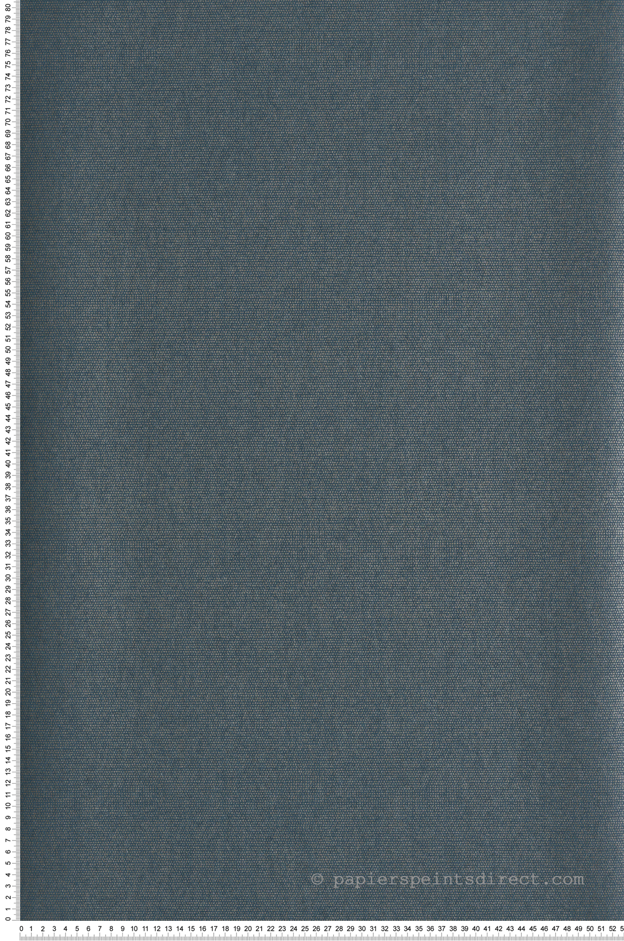 Papier peint Faux Uni Pois bleu abysse  - Botanica de Casadéco | Réf. BOTA82076621