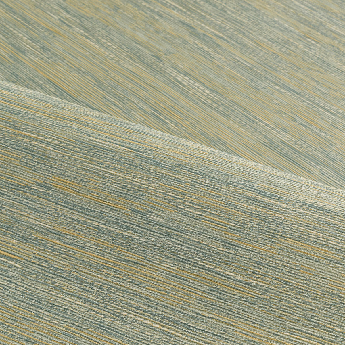 Papier peint Faux Uni Tissage Tatami vert de gris - Le Jacquard de Casamance AMB3| Réf. CAS-C75343466