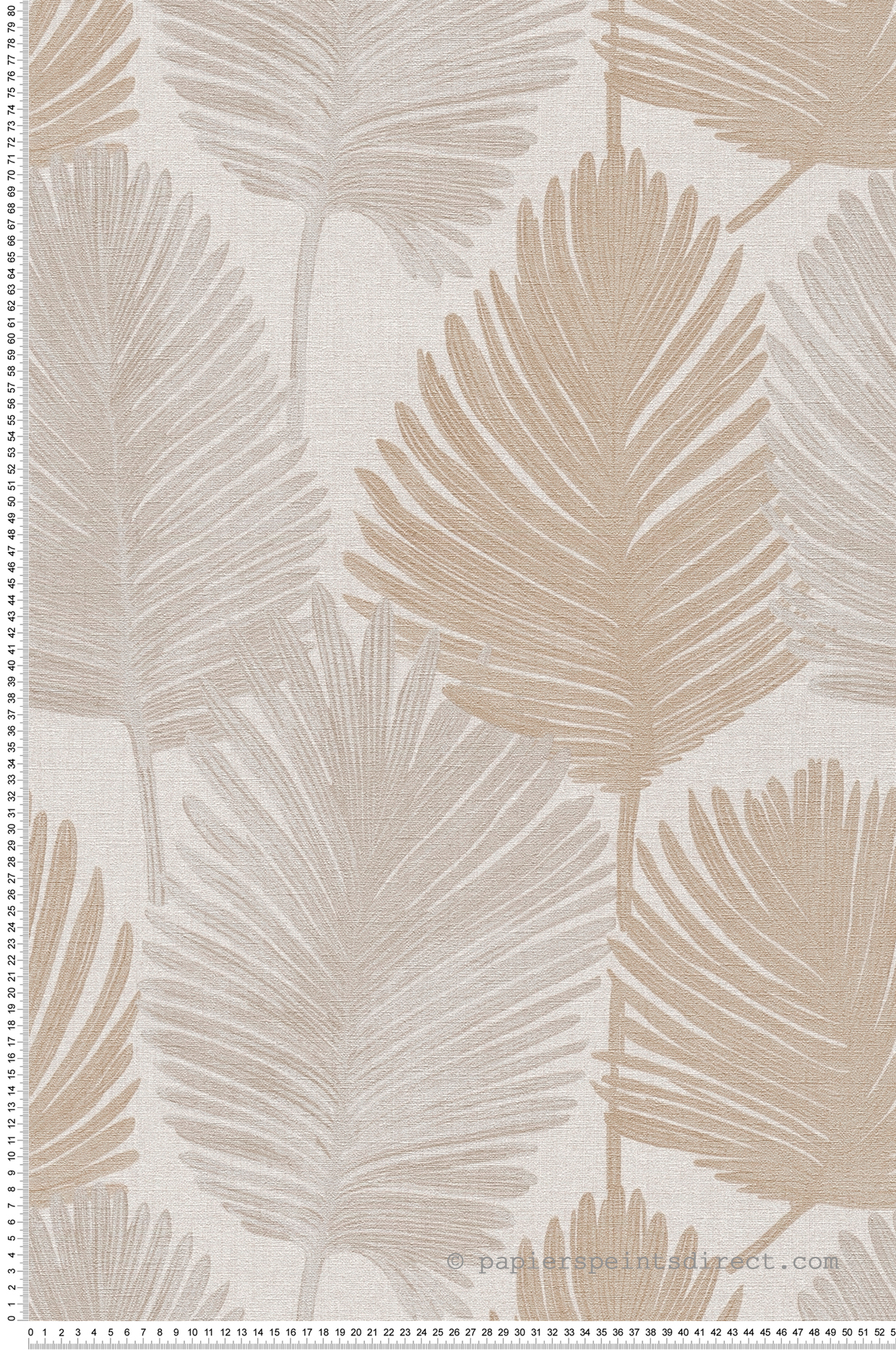 Papier peint Palme Nature grège beige - Metropolitan Stories 4 Hot Spots d'A.S. Création | Réf. AS-786731
