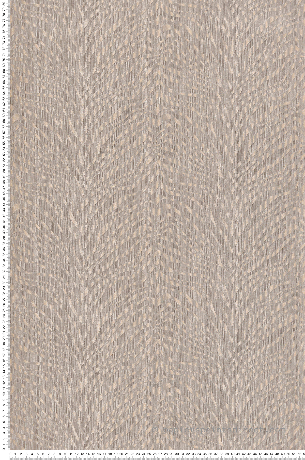 Papier peint Animaux Zèbre beige - Explore de Lutèce | LTC-EXP532