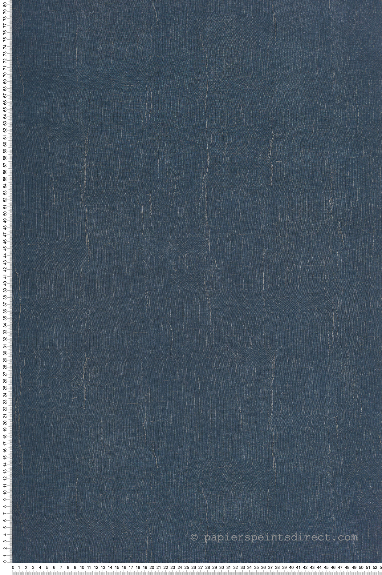 Papier peint Uni Etamine bleu encre argenté - Etamine de Casadéco | Réf. ETAM200256808
