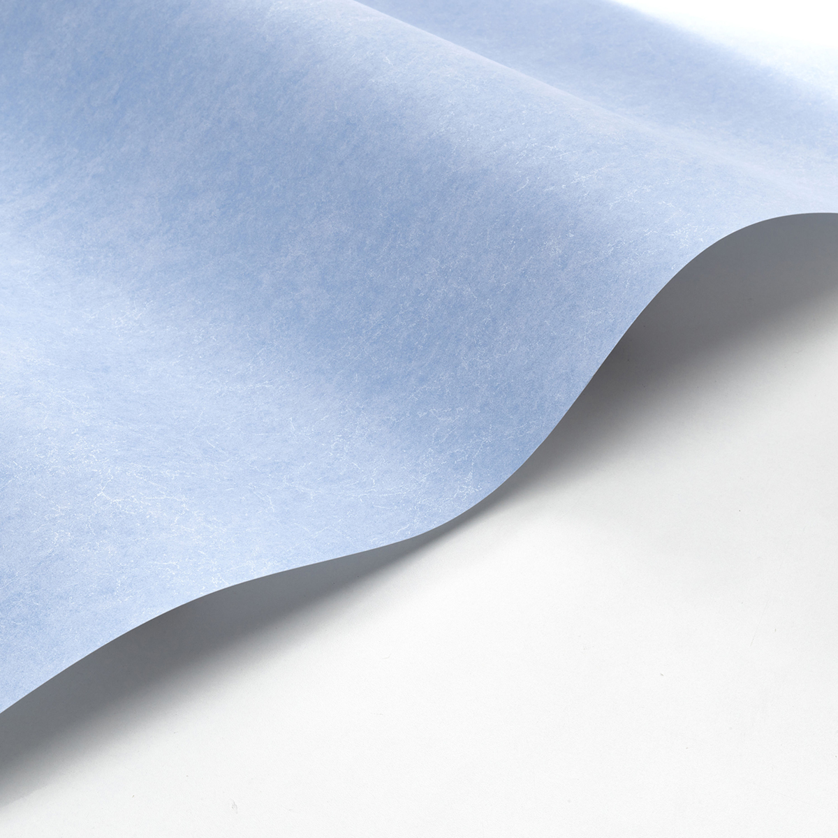 Papier peint Faux Uni Cotton Touch bleu et argenté - Les Belles Toiles De Jouy de Casadéco AMBV | Réf. LBTJ84076109