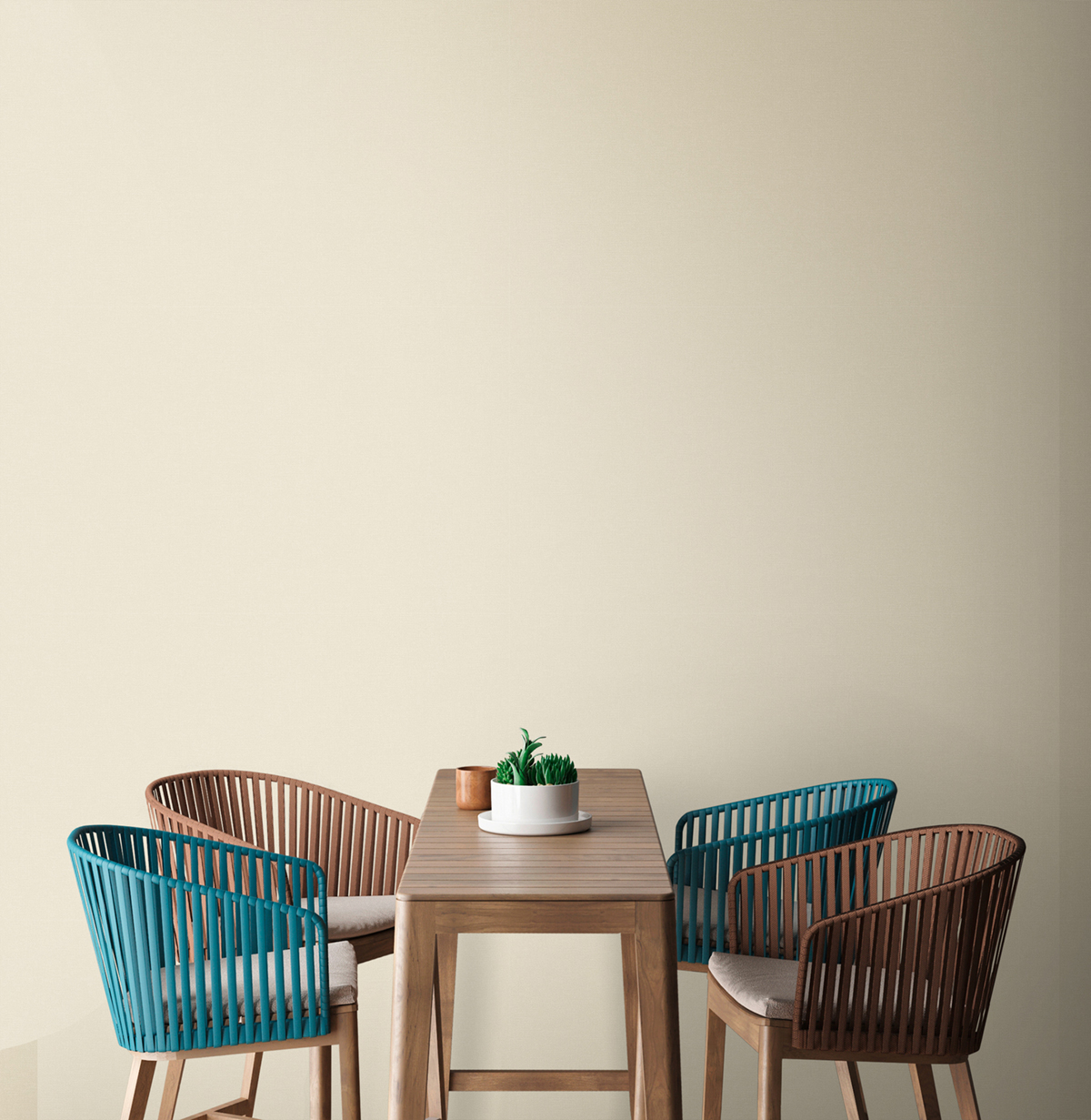 Papier peint Uni Charme Bali beige jute - Metropolitan Stories 3 d'A.S. Création | Réf. AS-392671