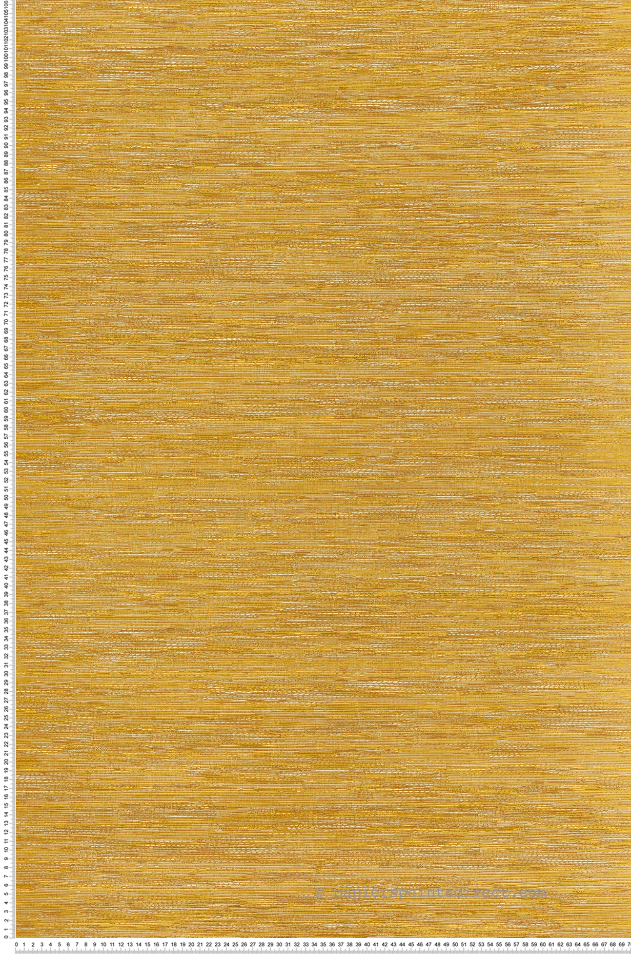 Papier peint Faux Uni Tissage Tatami curry - Le Jacquard de Casamance | Réf. CAS-C75344996