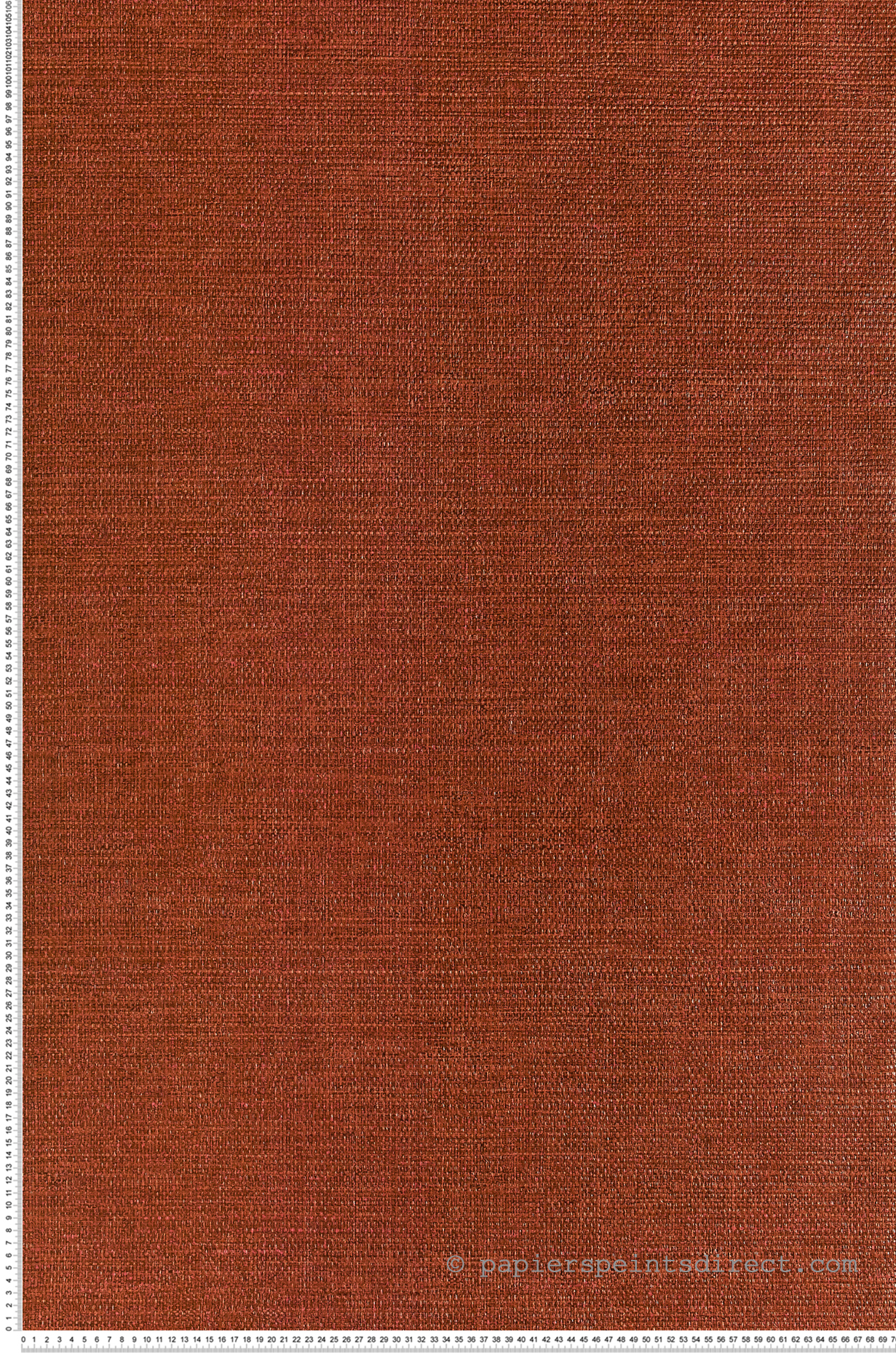 Papier peint Faux-uni Carioca Sanguine - Rio Madeira de Casamance | Réf. CAS-74251018