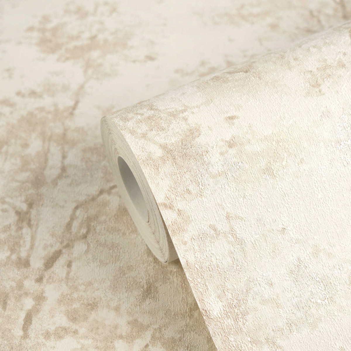 Papier peint Forêt Poétique écru pailleté - Vibes & Styles d'A.S. Création AMB6| Réf. AS-792003