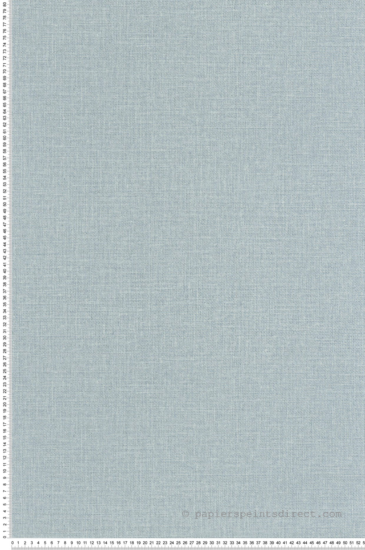 Papier peint Effet Toile de Jute bleu ciel - Jute de Casélio | Réf. JTE104016442