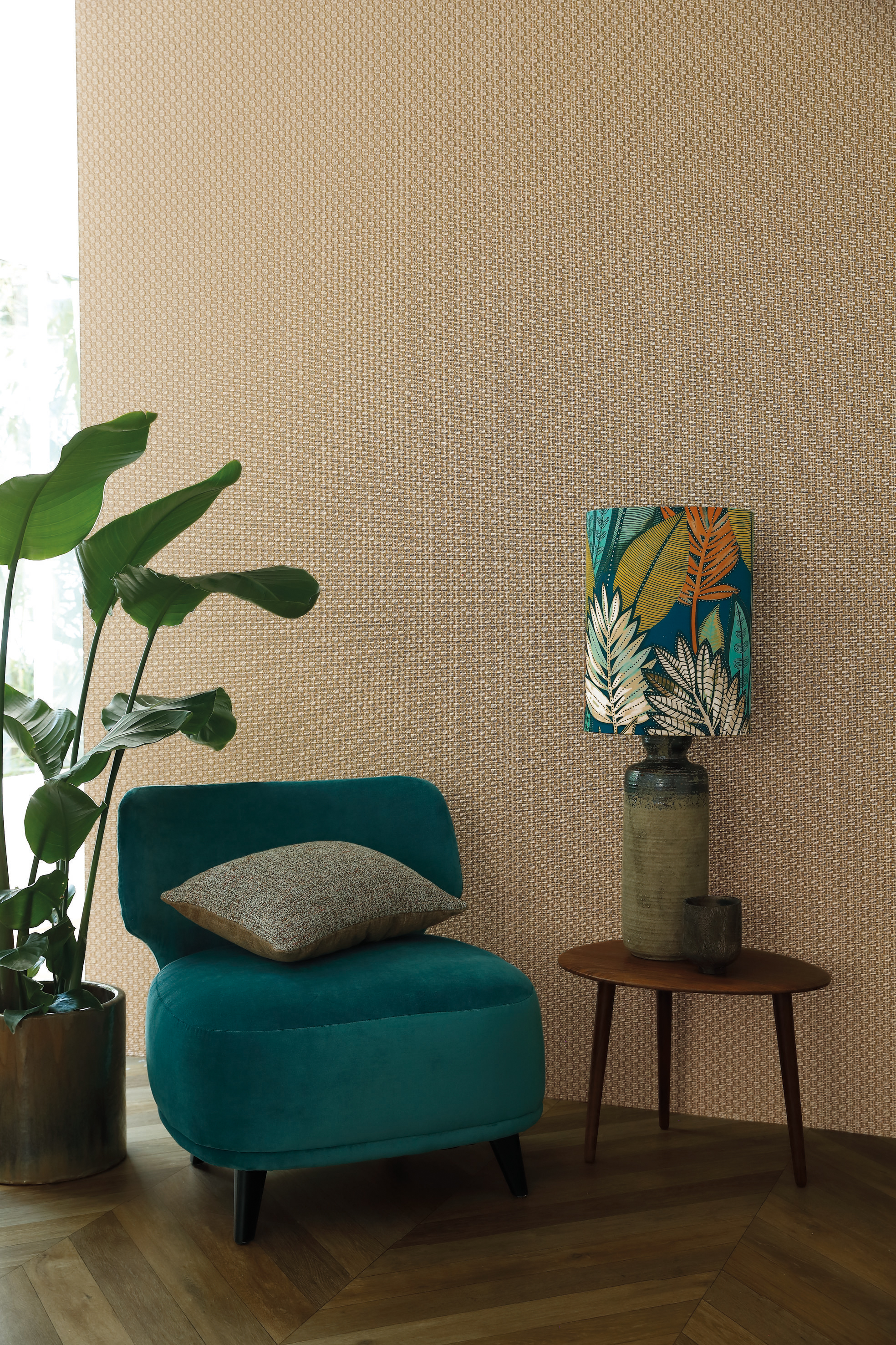 Papier peint Tissage Trenza ficelle - Manille de Casamance | Réf. CAS-74670252