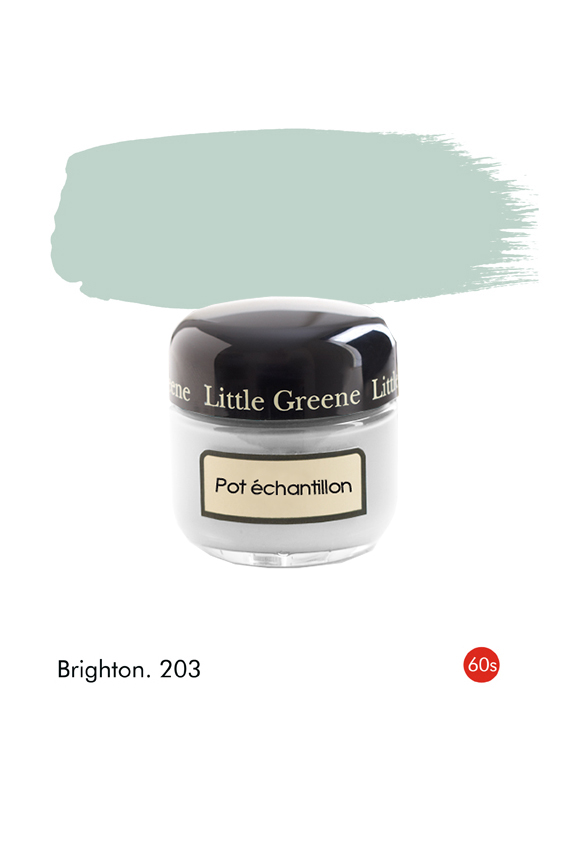 Pot échantillon Brighton (1960s) n°203 - Finition Absolute Matt Emulsion