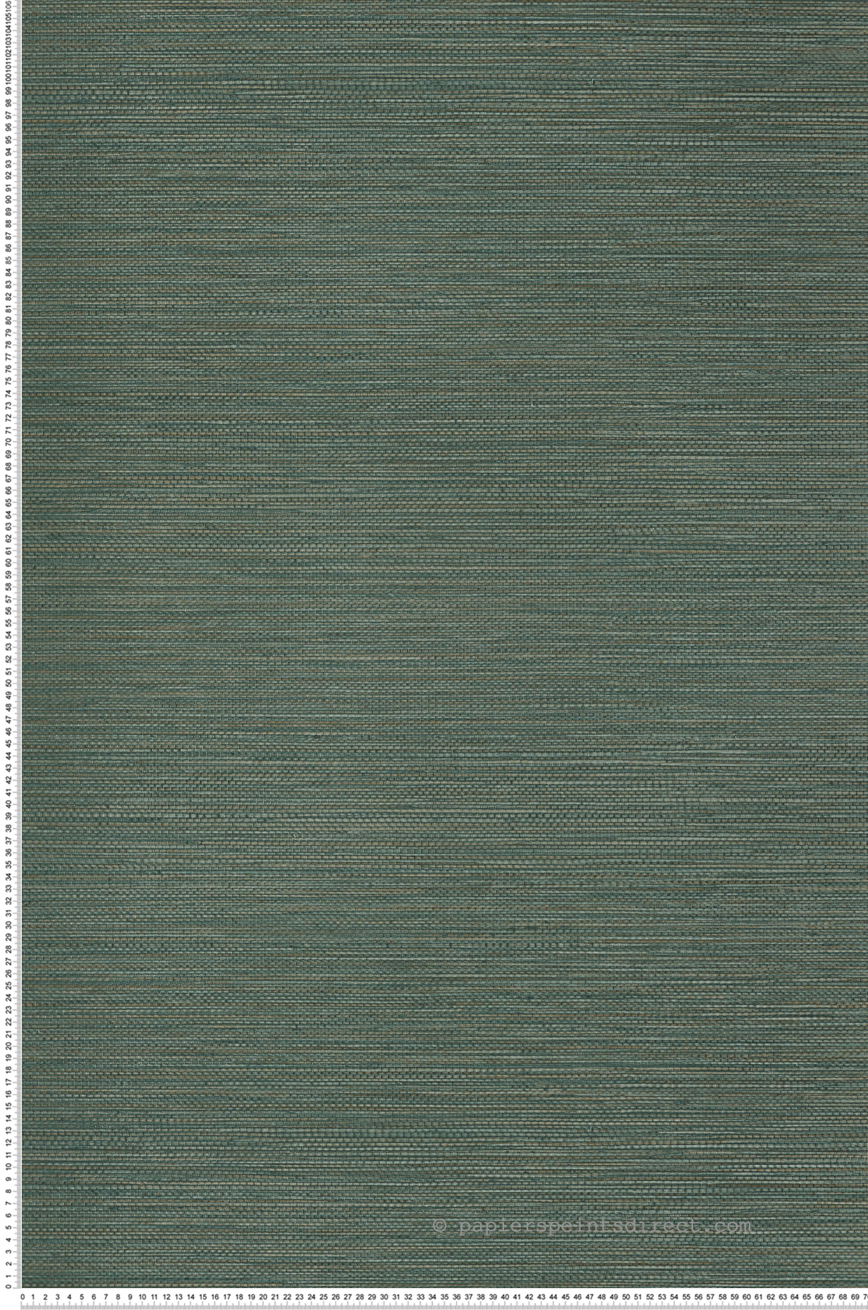 Papier peint Paille Zostera vert émeraude - Golfe du Bengale de Casamance | Réf. CAS-75972344