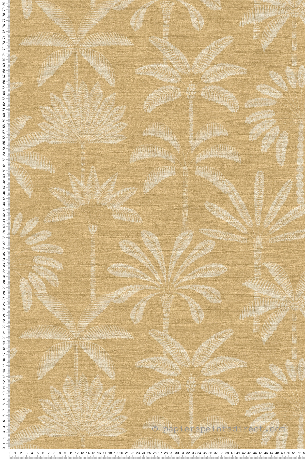 Papier peint Palmier Oasis beige - Cuba 2 d'A.S. Création | Réf. AS-791634