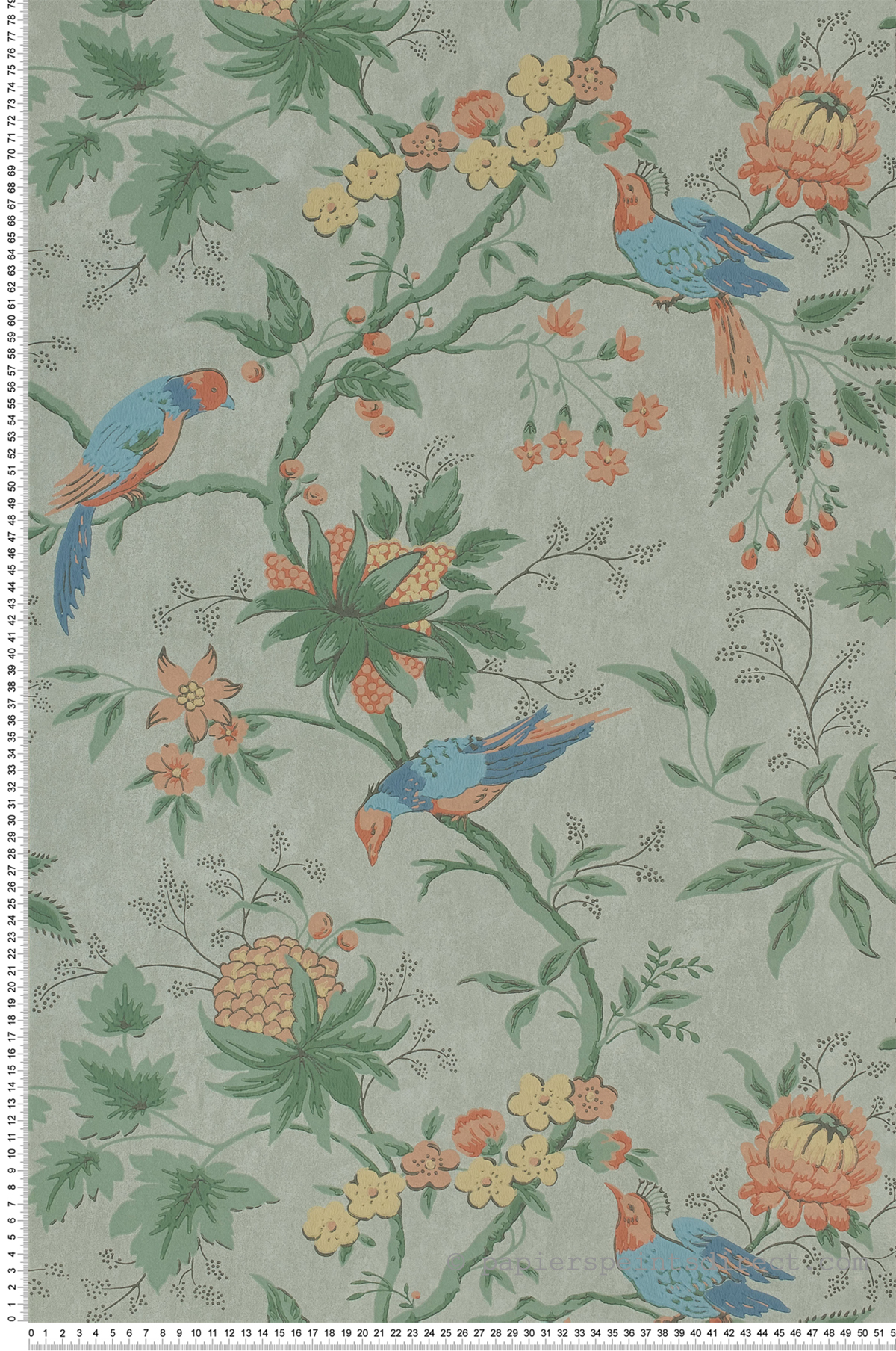 Brooke House Silk - Collection Archive Trails 2 de Little Greene