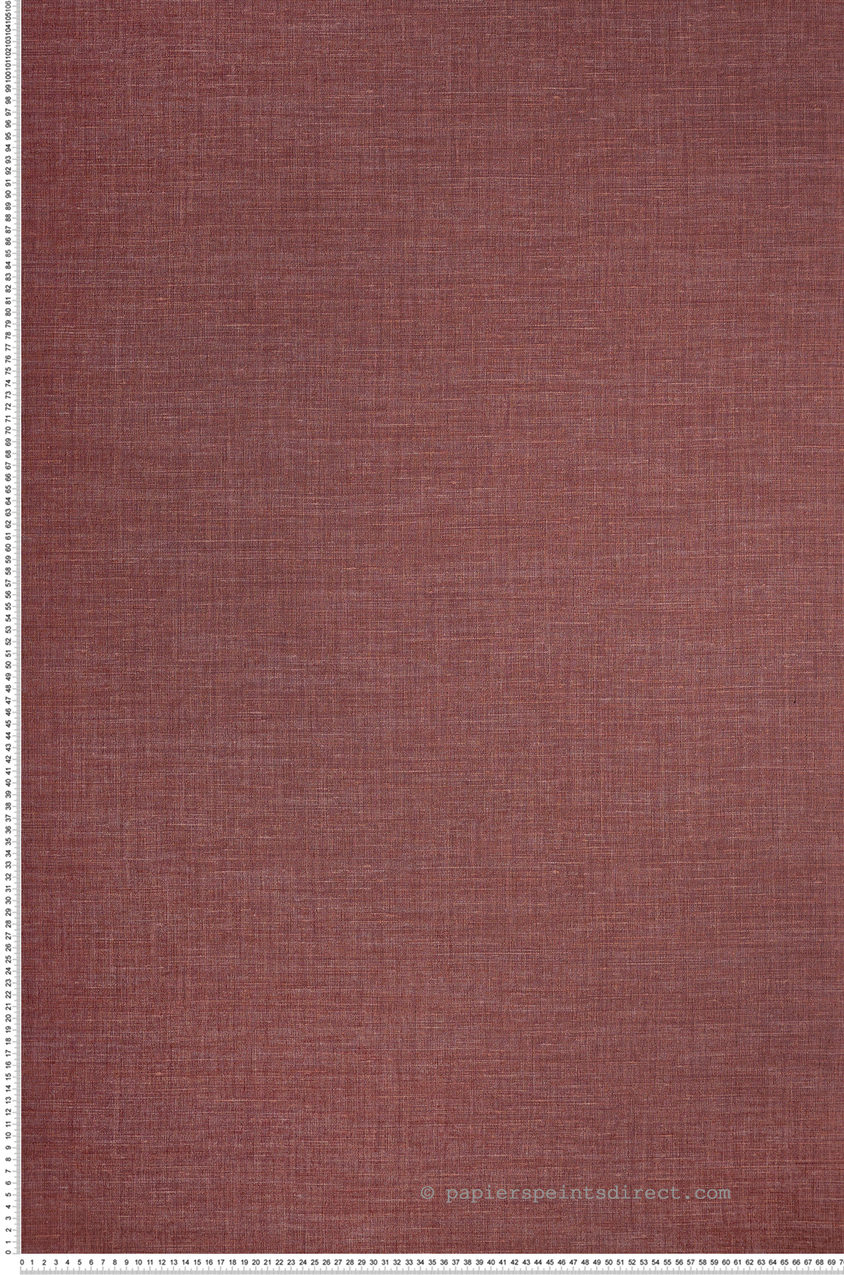 Papier peint Lin Shinok framboise - Le Lin 2 de Casamance | Réf. CAS-73818446