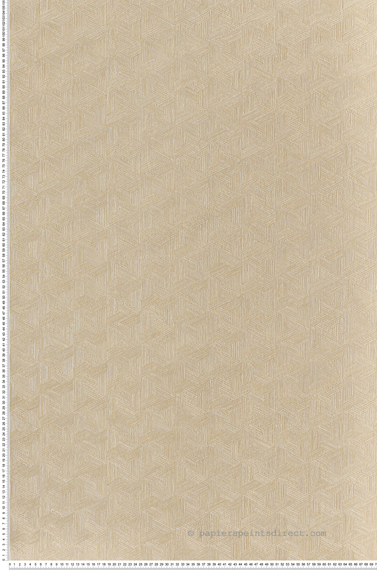 Papier peint Marqueterie Lindu paille - Nature Précieuse de Casamance | Réf. CAS-76480304