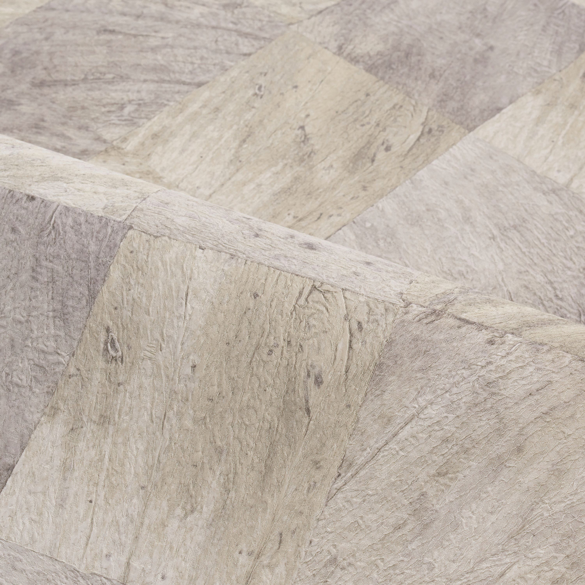 Papier peint Bois Abale gris cendre - Karabane de Casamance | Réf. CAS-75173062