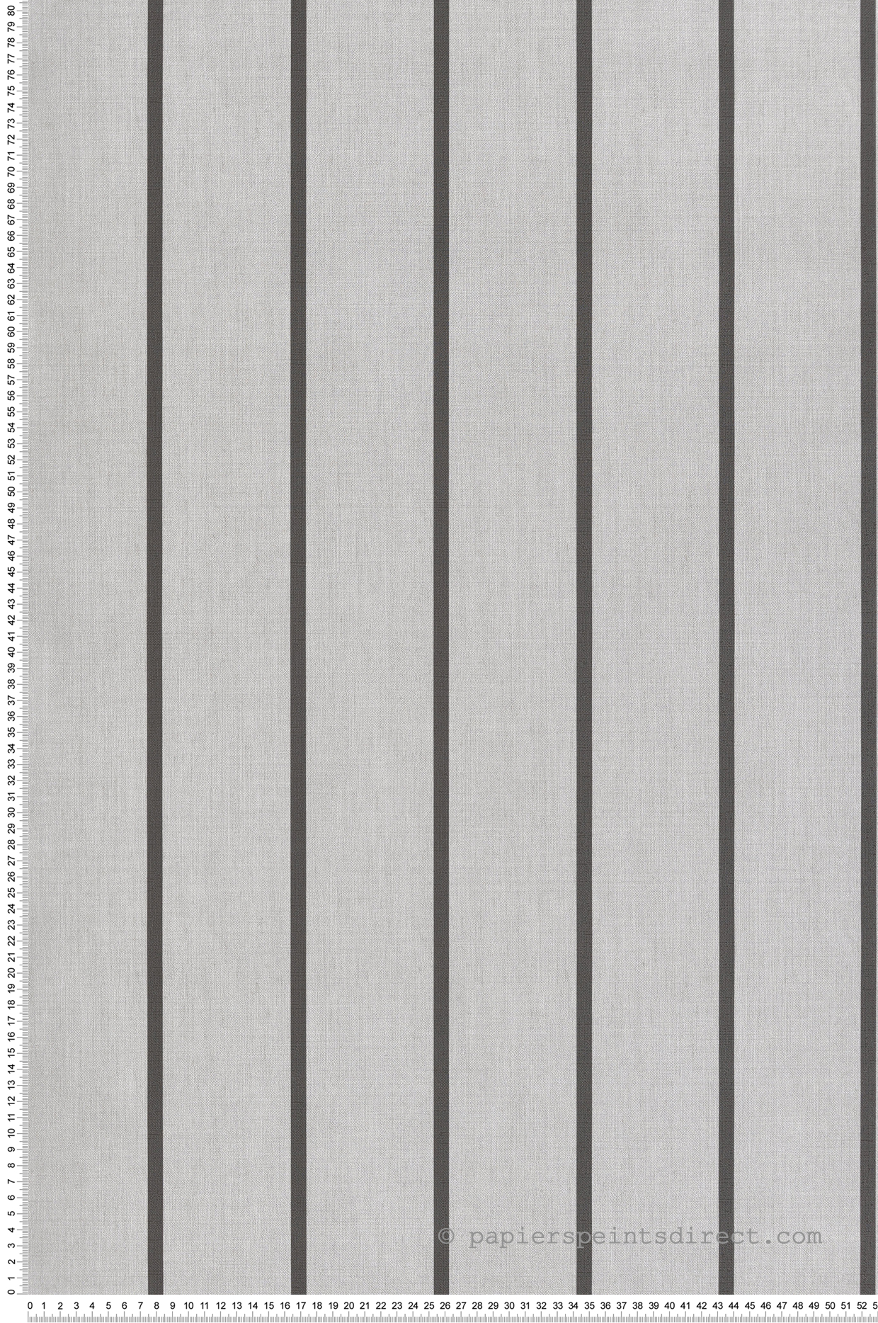Papier peint Rayures Textiles gris anthracite - Stripes & Checks de Montecolino | Réf. MC-ST38462