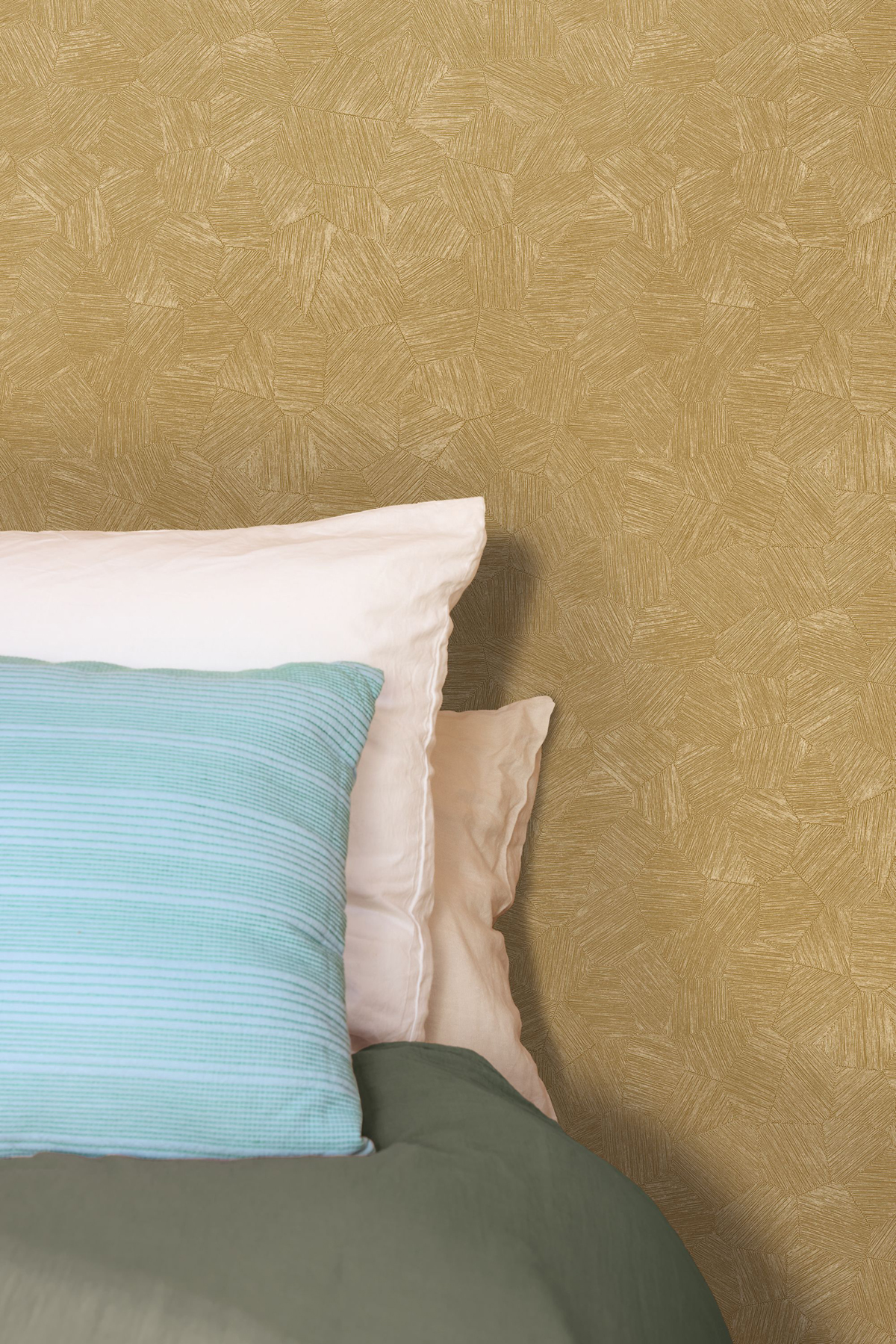 Papier peint Fragments Reliefs beige - Symphony de Casélio | Réf. SYM107012128