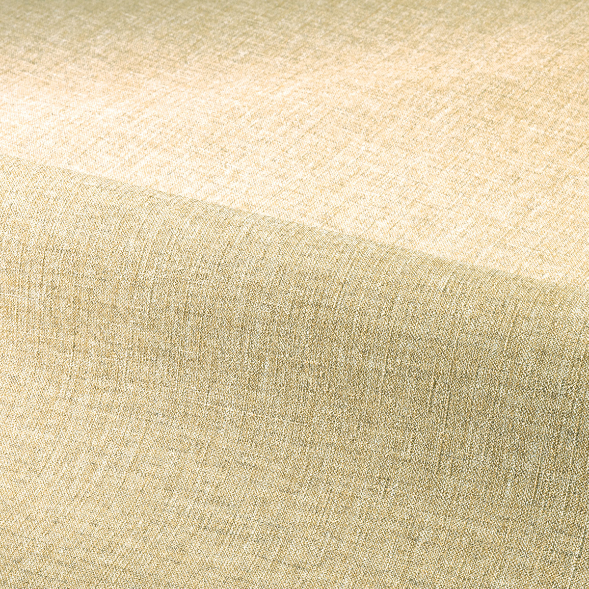 Papier peint Uni Lin Étoffe Lina camomille - Modernismo de Casamance | Réf. CAS-76852854