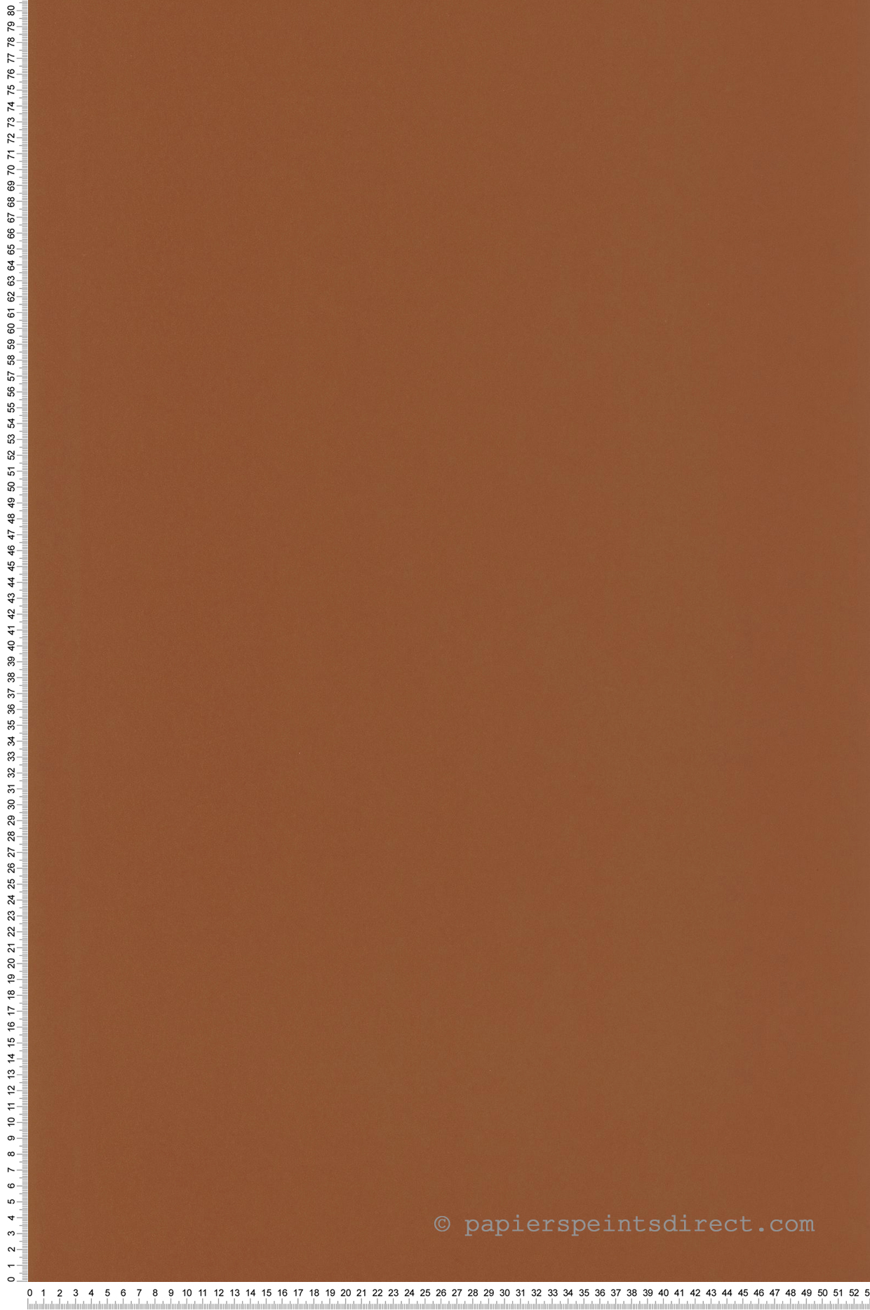 Papier peint Uni Pigments Buvard terracotta - Soliflore de Casadéco | Réf. SOLI200333443