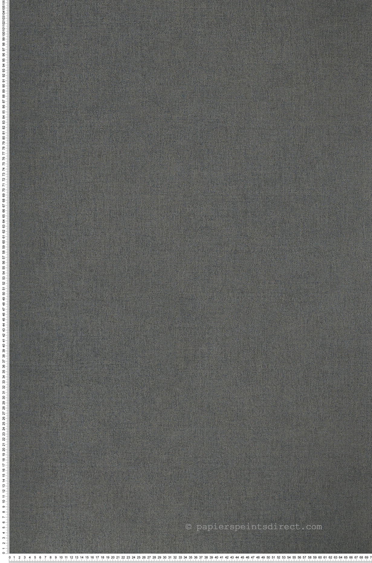 Papier peint Faux Uni Rhodium bleu - Alliages de Casamance | Réf. CAS-75021222