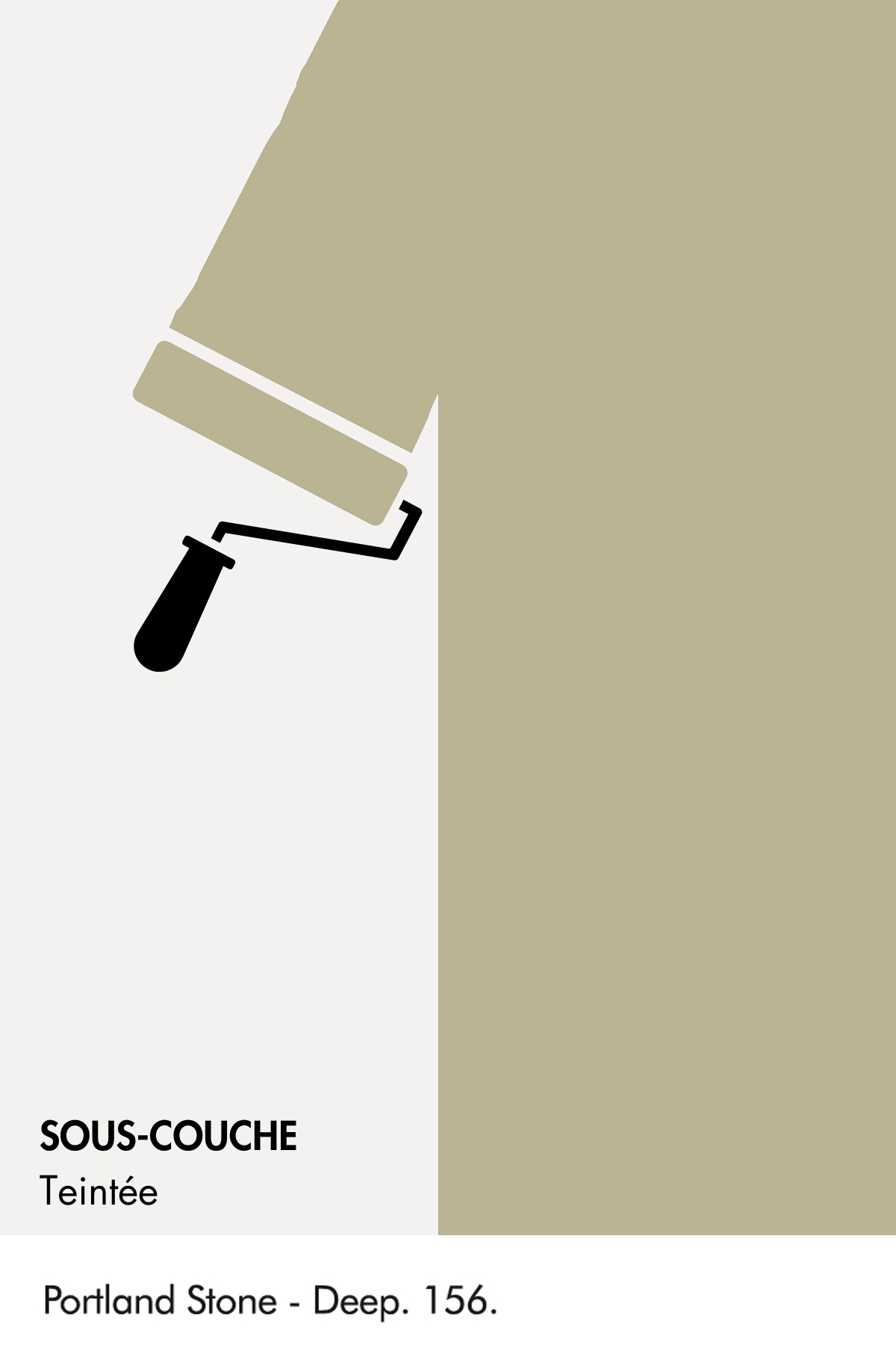 Sous-couche teintée Portland Stone Deep n°156 Intelligent ASP (All Surface Primer) 1 litre