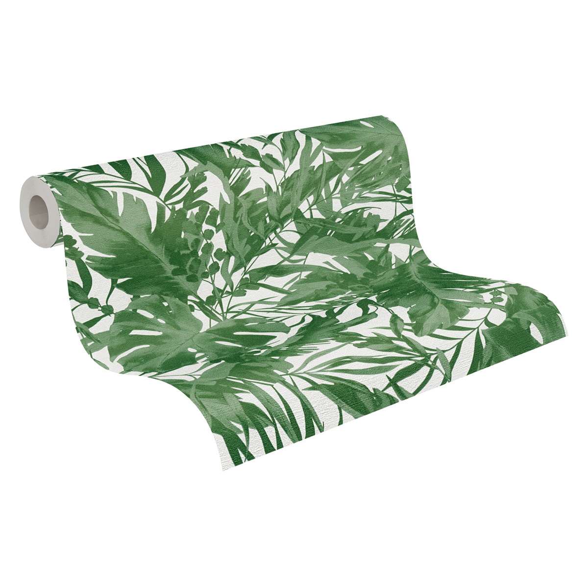 Papier peint Jungle Végétaux Earthlines vert - Cosmoliving d'A.S. Création ROLL | Réf. AS-790634