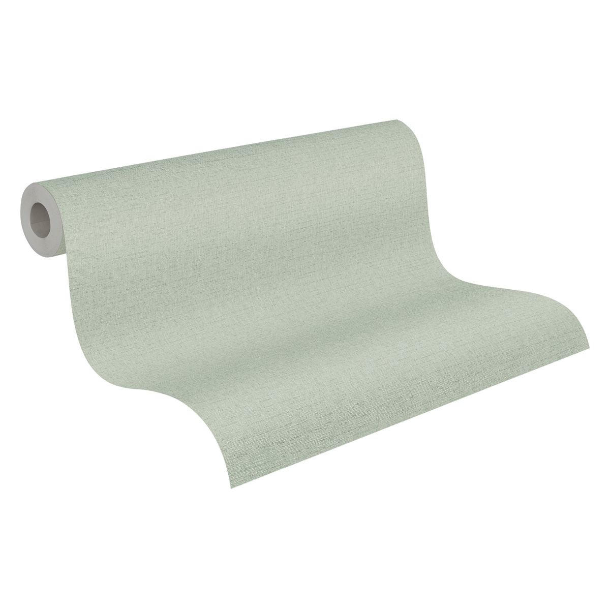 Papier peint Faux Uni Textile vert amande - Vibes & Styles d'A.S. Création AMB7| Réf. AS-792024