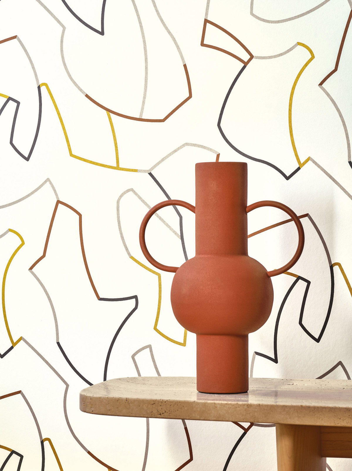 Papier peint Puzzle Maze multicouleurs - Color Game de Casadéco AMB2| Réf. GAME200611212