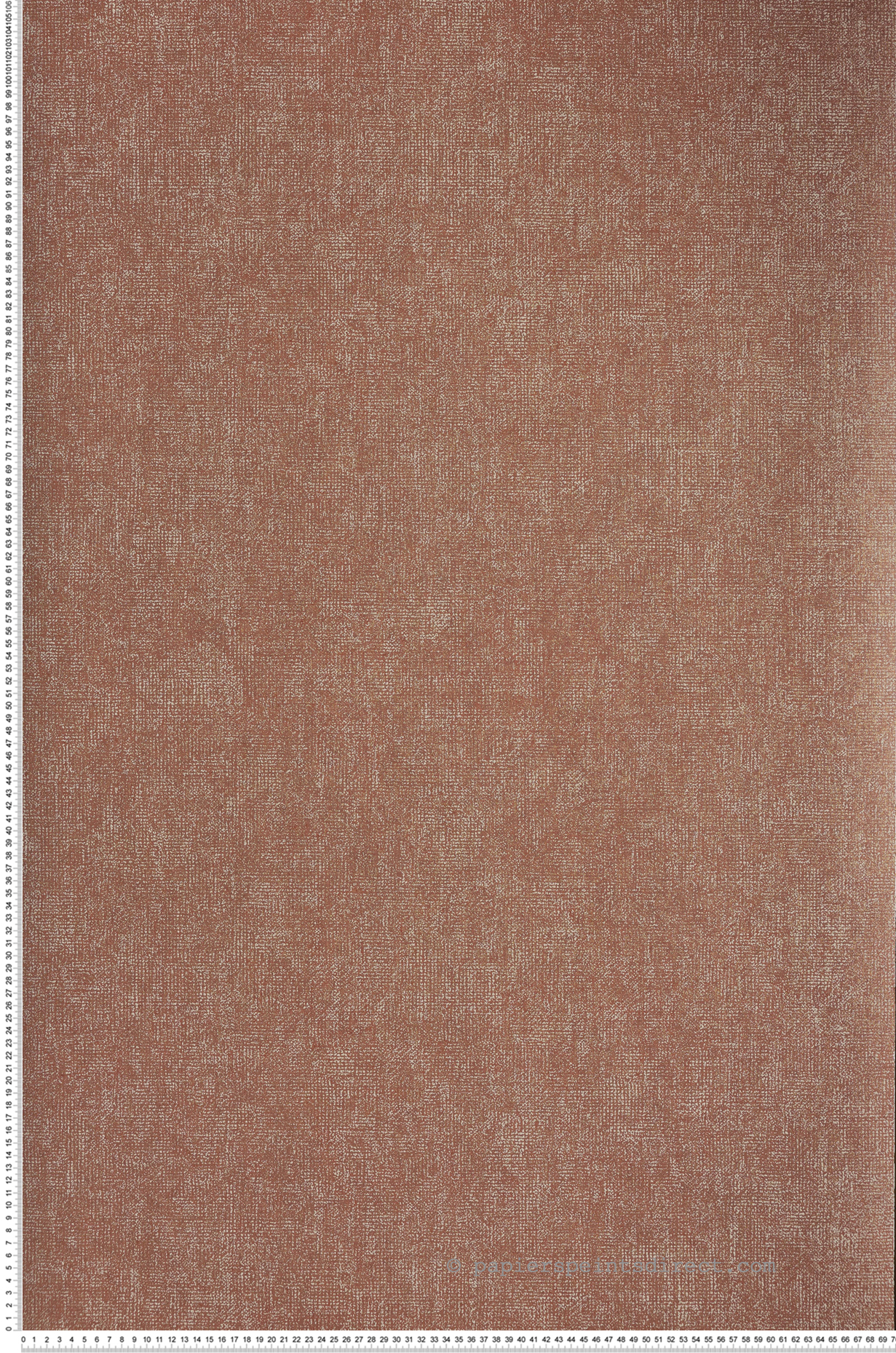 Papier peint Faux Uni Tacheté Tenere bois de rose et doré - Mirage de Casamance | Réf. CAS-75283160