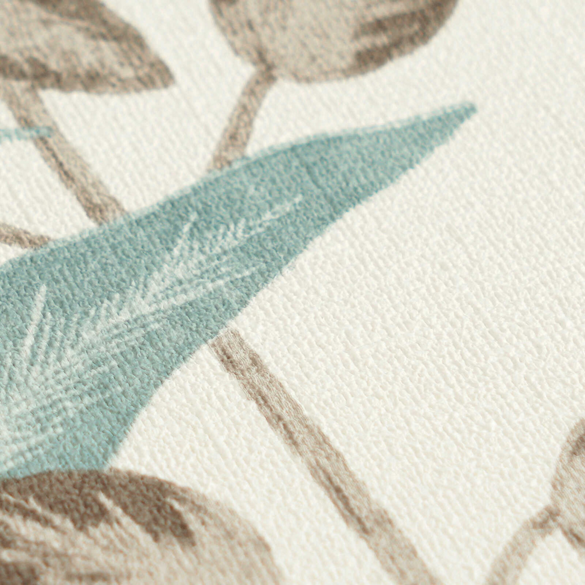 Papier peint Botanique Aquarelle Herbes vert amande - Vibes & Styles d'A.S. Création AMB5| Réf. AS-790092