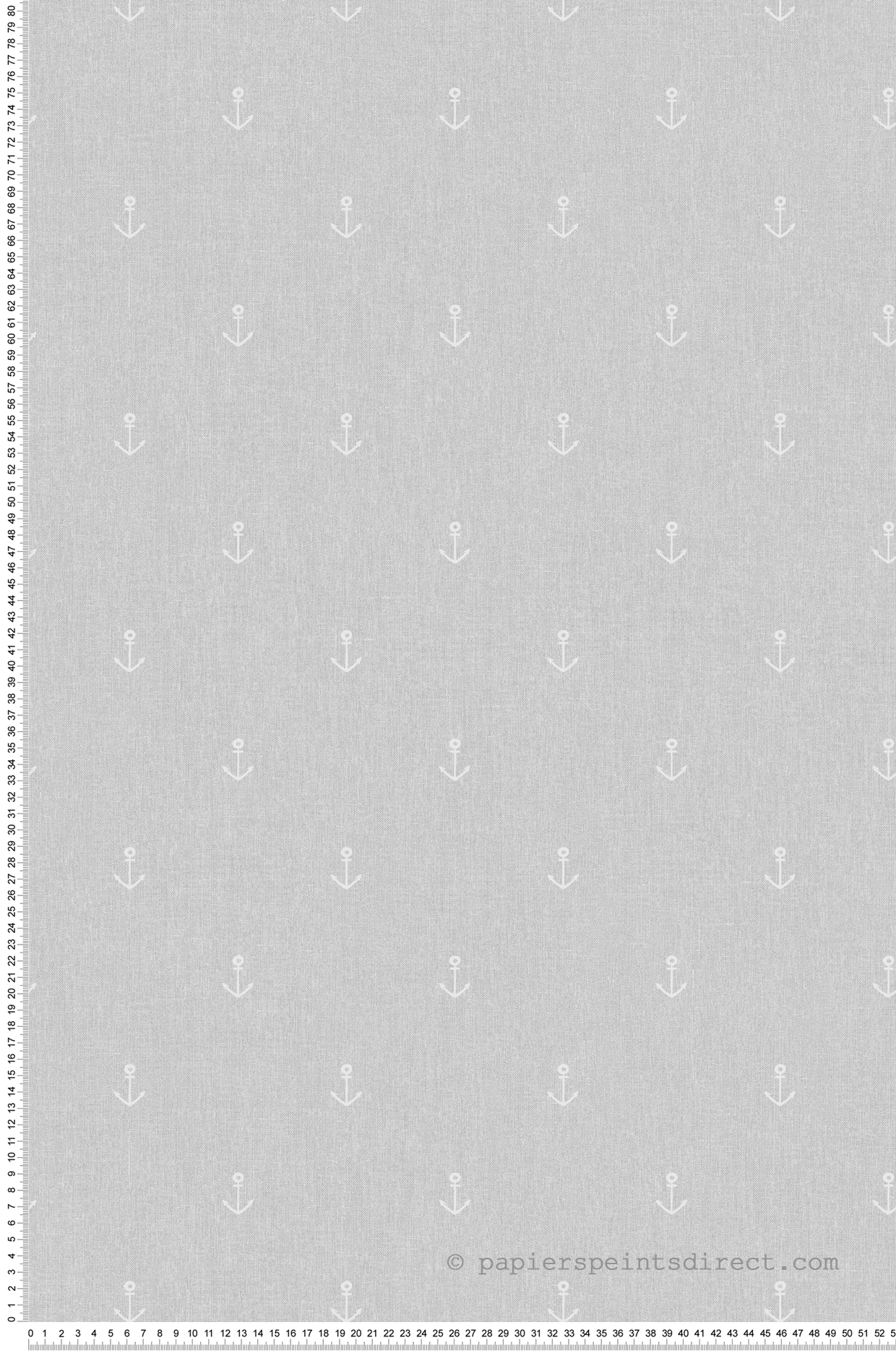 Papier peint Ancre Marine gris - La belle histoire d'Ugépa | Réf. UGP-A82809