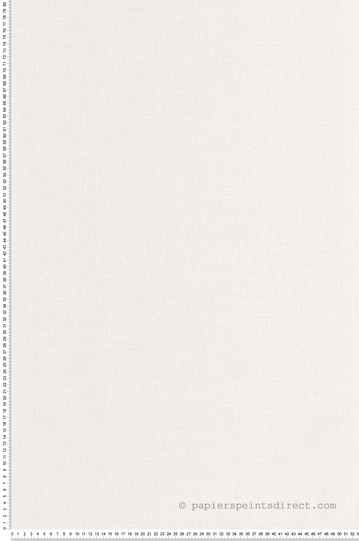 Papier peint Effet Toile de Jute blanc cassé - Happy Therapy de Casélio | Réf. HTH104010000