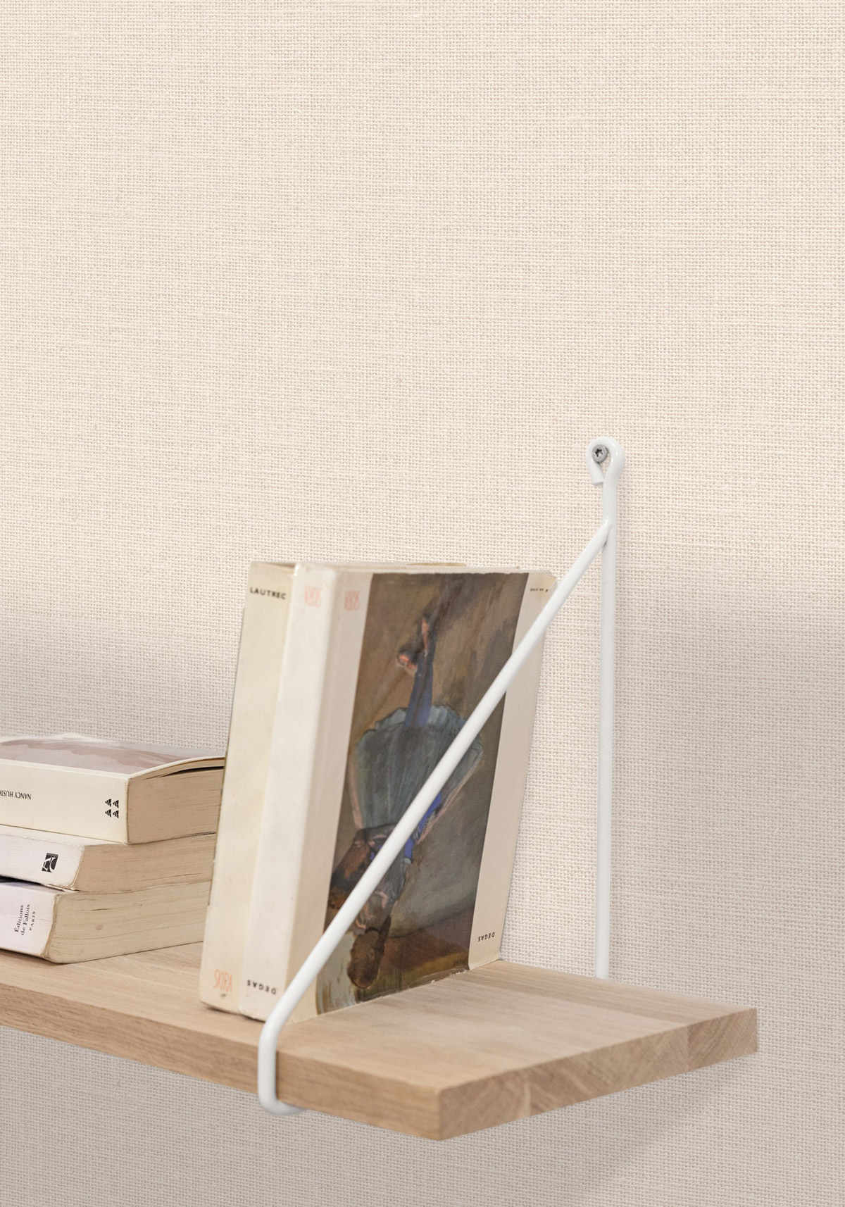 Papier peint Effet Toile de Jute crème - Reliefs de Casélio | Réf. RLF104011515