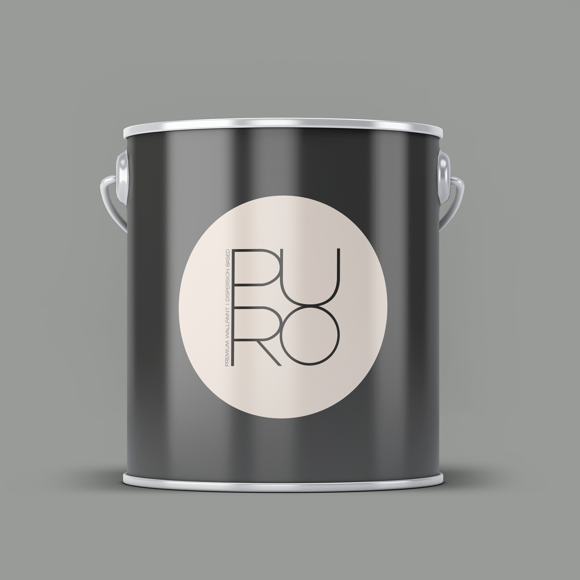 Image d'un pot de 5 litres de peinture Puro gris cool grey - c1003