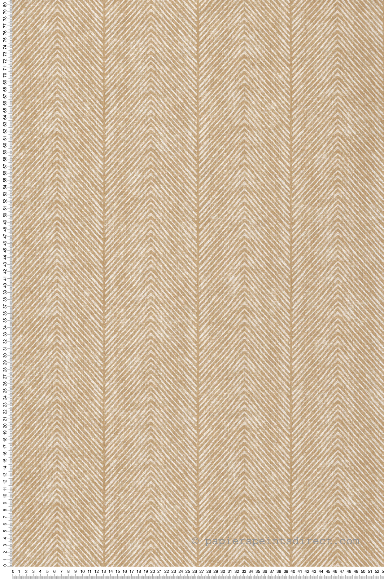 Papier Peint Chevrons Ethnique ocre - Nomade d'Ugépa | Réf. UGP-M69208