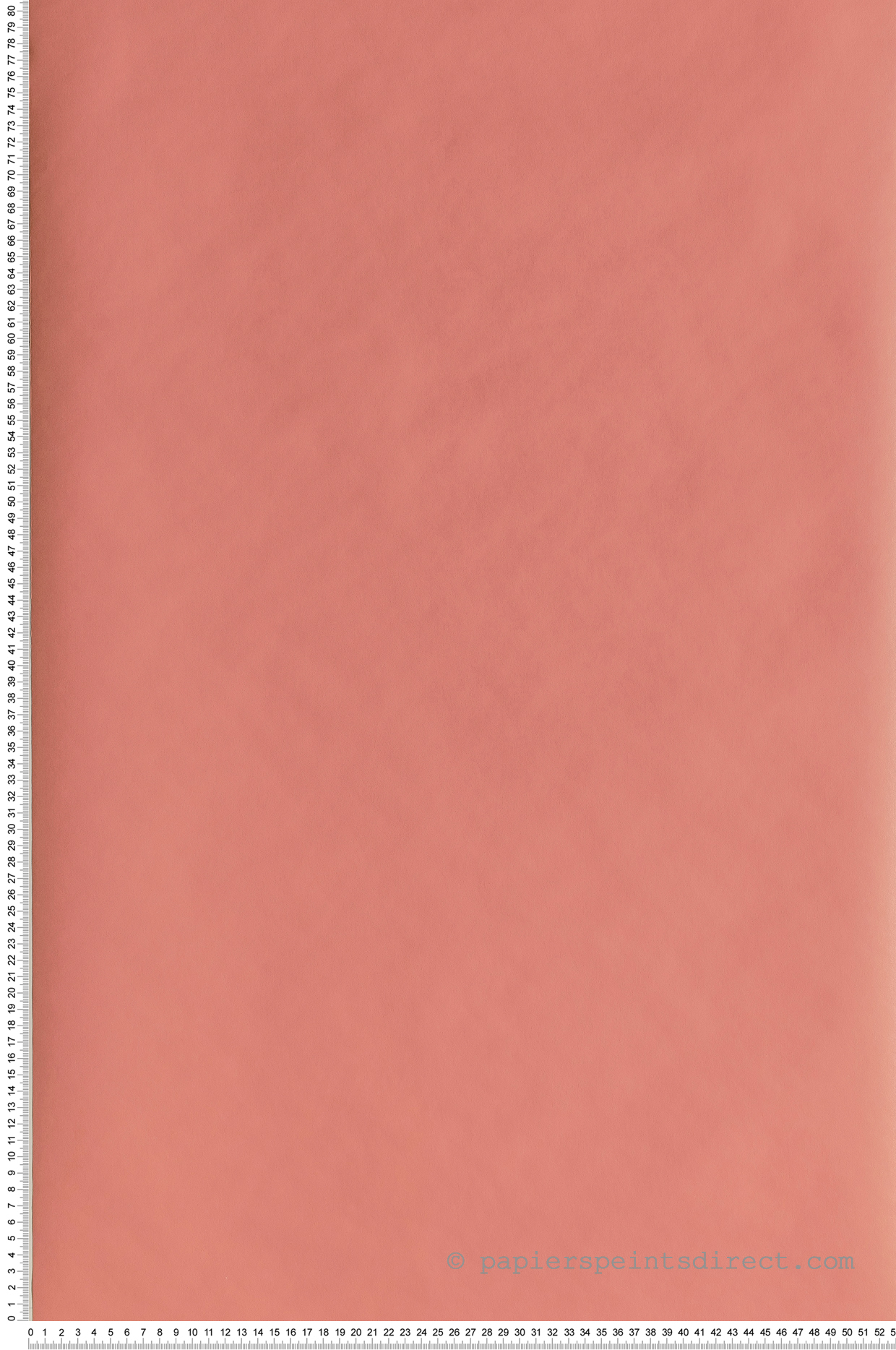 Papier peint enfant Uni corail/grenadine - Happy Dreams de Casadéco | Réf. HPDM82913401