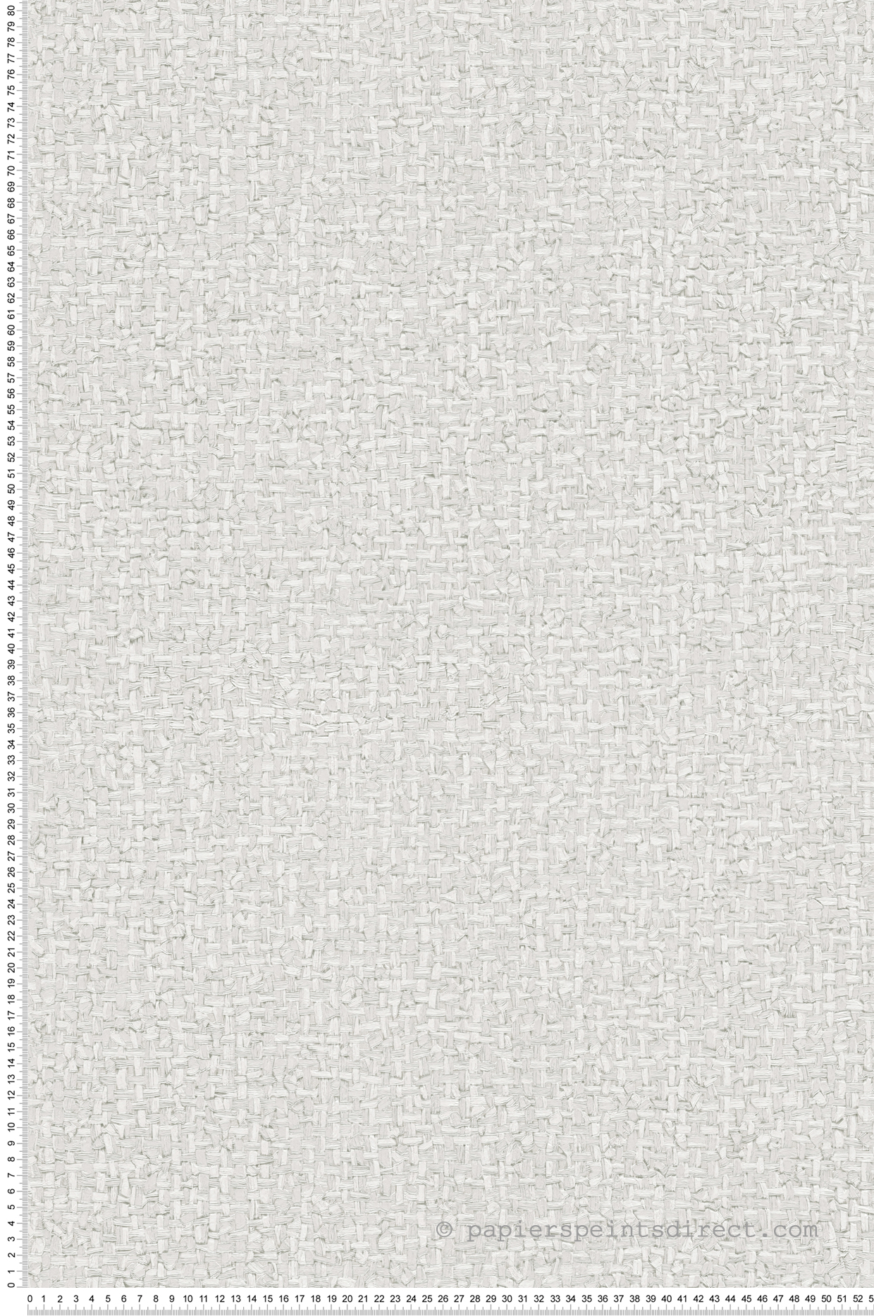 Papier peint Paille Tressée gris clair argenté - Vibes & Styles d'A.S. Création | Réf. AS-791122