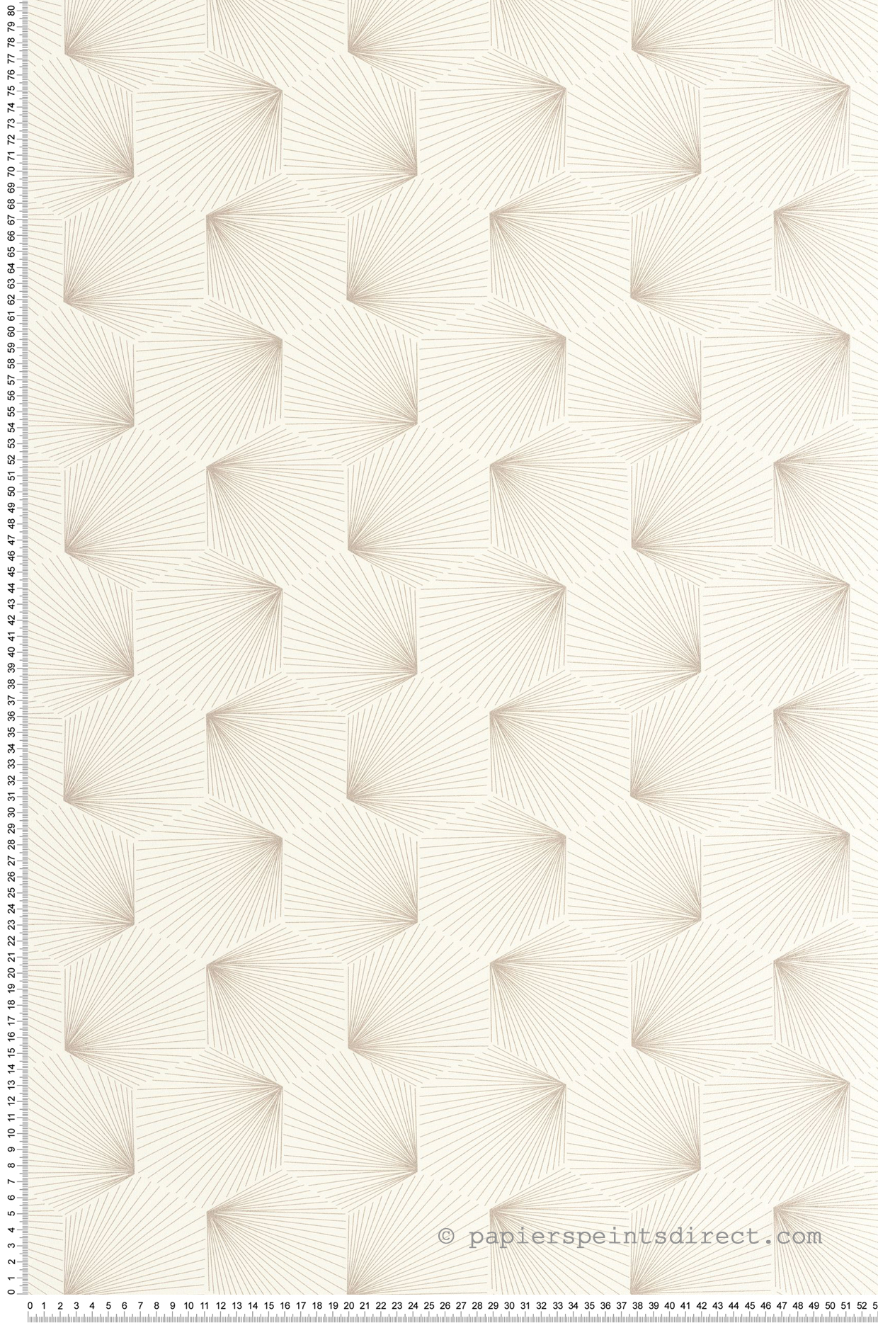 Papier peint Art Déco Filament argenté - Graphic de Casélio | Réf. GPC105520945