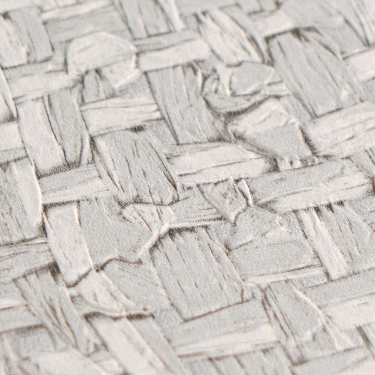 Papier peint Paille Tressée gris clair argenté - Vibes & Styles d'A.S. Création AMB5| Réf. AS-791122